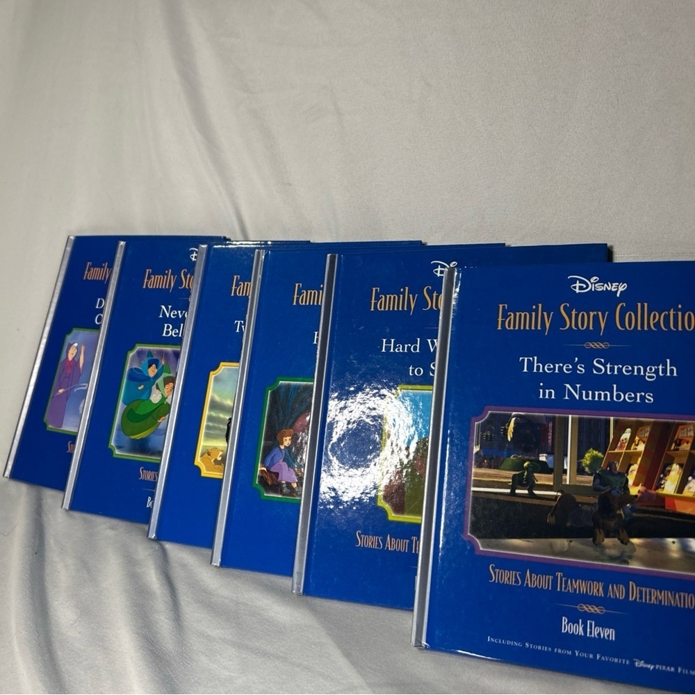 6 Disney Family Story Collection Books 7-12
